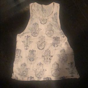 Chaser hamsa racerback tank